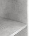 Pikkukuva 7 / 10: vidaXL Akvaarioteline betoninharmaa 60x30x60 cm tekninen puu
