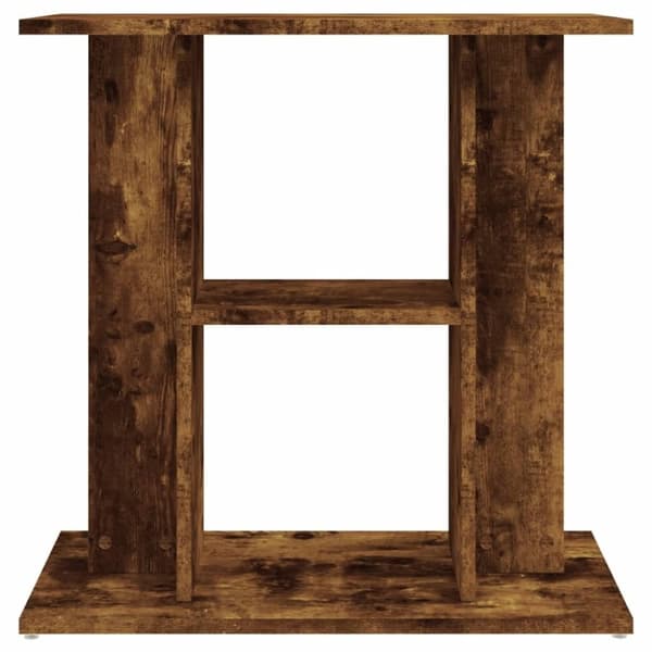 vidaXL Akvaarioteline savutammi 60x30x60 cm tekninen puu