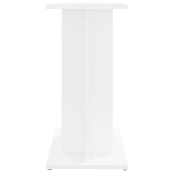 vidaXL akvariebord 60x30x60 cm konstrueret træ hvid