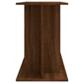 Miniatyrbilde 6 av 10: vidaXL Akvariumstativ brun eik 120x40x60 cm konstruert tre
