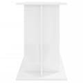 Miniatyrbilde 6 av 10: vidaXL Akvariumstativ høyglans hvit 120x40x60 cm konstruert tre