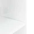 Miniatyrbilde 7 av 10: vidaXL Akvariumstativ høyglans hvit 120x40x60 cm konstruert tre