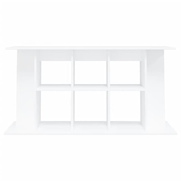 vidaXL akvariebord 120x40x60 cm konstrueret træ hvid