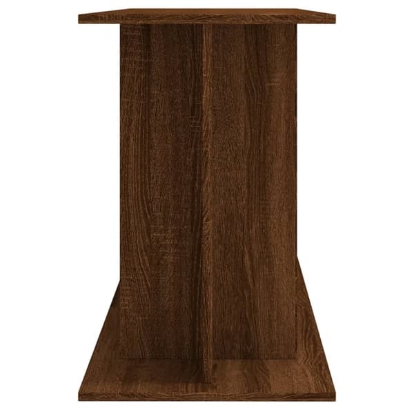 vidaXL akvariebord 120x40x60 cm konstrueret træ brun egetræsfarve