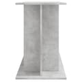 Pikkukuva 6 / 10: vidaXL Akvaarioteline betoninharmaa 120x40x60 cm tekninen puu