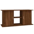 Pikkukuva 3 / 11: vidaXL Akvaarioteline ruskea tammi 121x41x58 cm tekninen puu