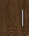 Pikkukuva 10 / 11: vidaXL Akvaarioteline ruskea tammi 121x41x58 cm tekninen puu