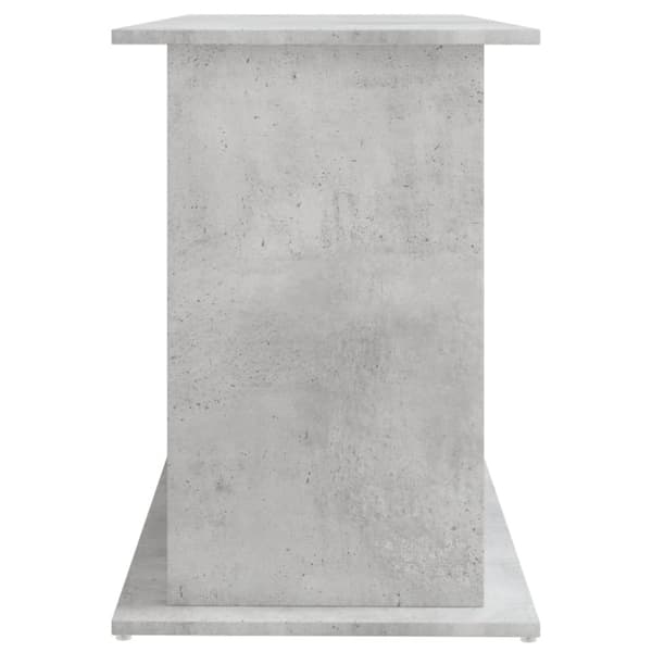 vidaXL Akvaarioteline betoninharmaa 121x41x58 cm tekninen puu