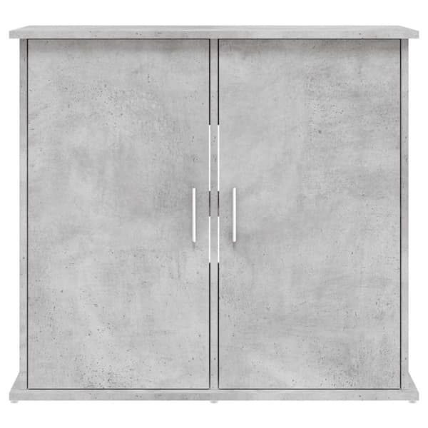 vidaXL akvariebord 81x36x73 cm konstrueret træ betongrå