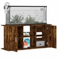 Pikkukuva 5 / 11: vidaXL Akvaarioteline savutammi 121x41x58 cm tekninen puu