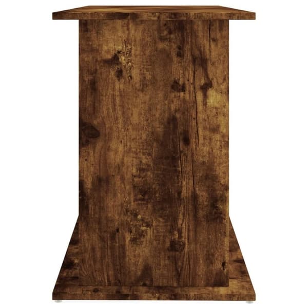 vidaXL Akvaarioteline savutammi 121x41x58 cm tekninen puu
