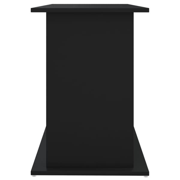 vidaXL akvariebord 121x41x58 cm konstrueret træ sort