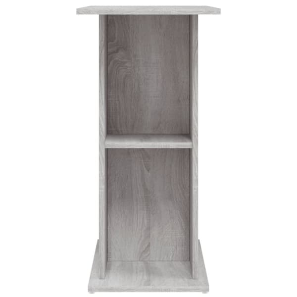 vidaXL Akvaarioteline harmaa Sonoma 75x36x72,5 cm tekninen puu