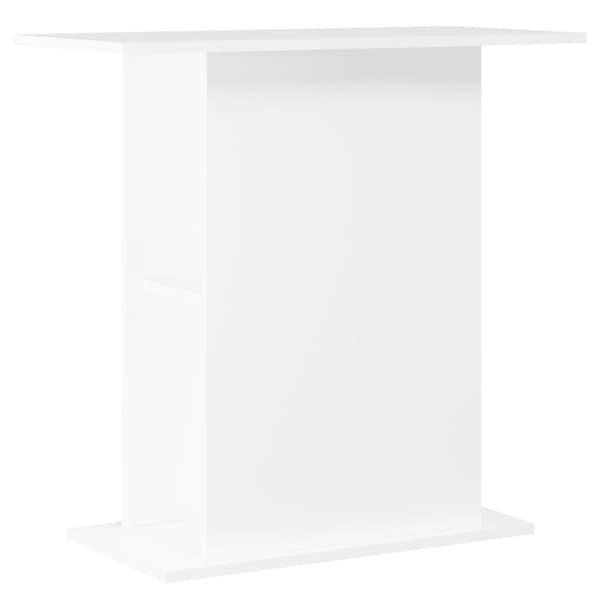 vidaXL akvariebord 75x36x72,5 cm konstrueret træ hvid
