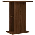 Pikkukuva 3 / 10: vidaXL Akvaarioteline ruskea tammi 60,5x36x72,5 cm tekninen puu