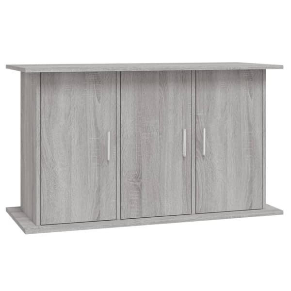vidaXL Akvaarioteline harmaa Sonoma 101x41x58 cm tekninen puu