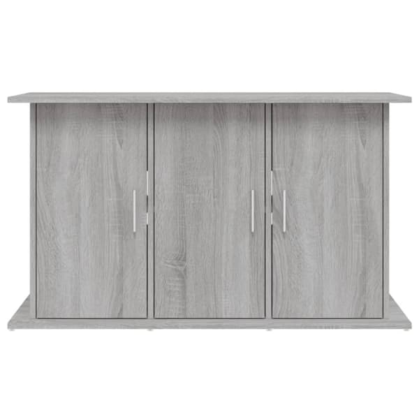vidaXL Akvaarioteline harmaa Sonoma 101x41x58 cm tekninen puu