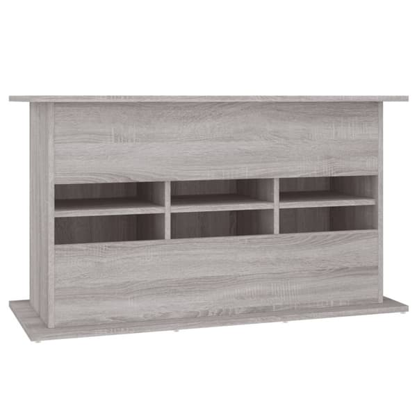 vidaXL Akvaarioteline harmaa Sonoma 101x41x58 cm tekninen puu