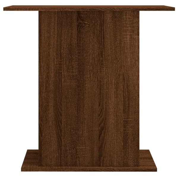 vidaXL Akvaarioteline ruskea tammi 75x36x72,5 cm tekninen puu