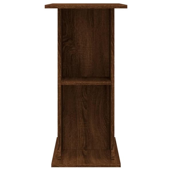 vidaXL Akvaarioteline ruskea tammi 75x36x72,5 cm tekninen puu