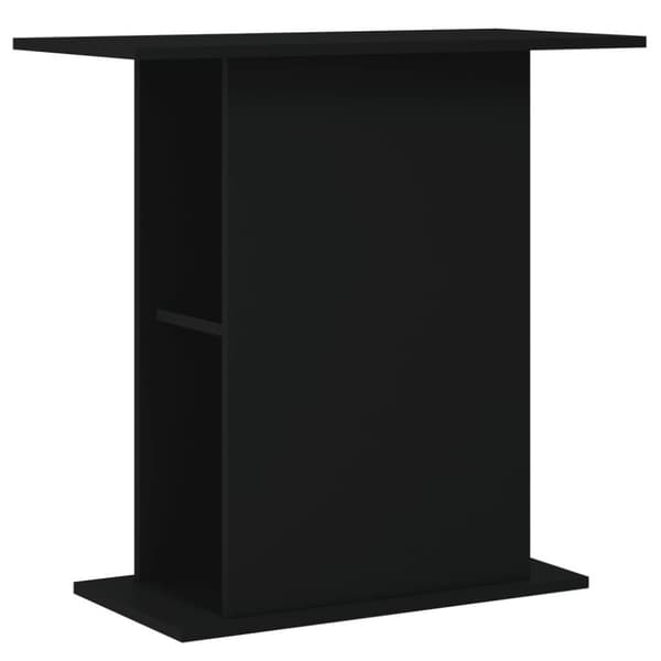 vidaXL Akvaarioteline musta 75x36x72,5 cm tekninen puu