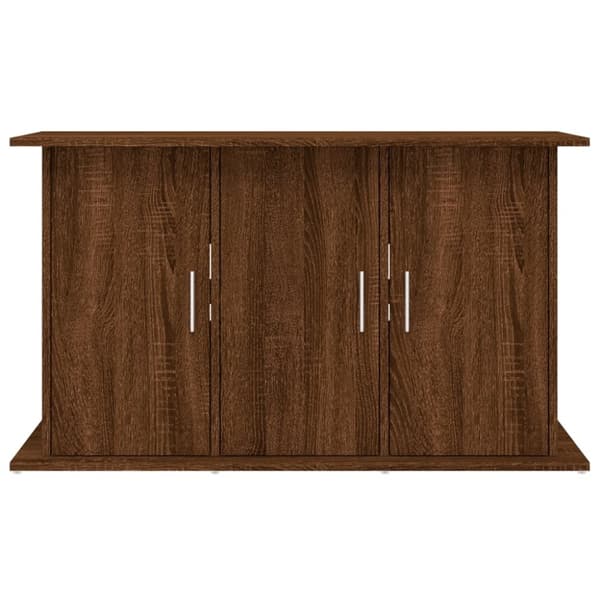 vidaXL Akvaarioteline ruskea tammi 101x41x58 cm tekninen puu