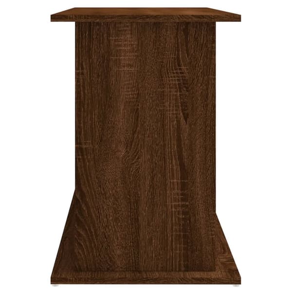 vidaXL Akvaarioteline ruskea tammi 101x41x58 cm tekninen puu