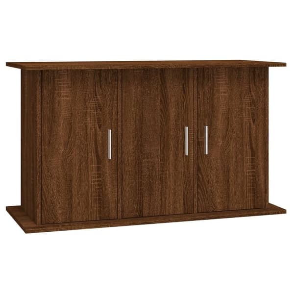 vidaXL Akvaarioteline ruskea tammi 101x41x58 cm tekninen puu