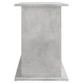 Pikkukuva 8 / 11: vidaXL Akvaarioteline betoninharmaa 101x41x58 cm tekninen puu