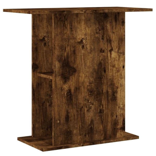 vidaXL akvariebord 36x75x72,5 cm konstrueret træ røget egetræsfarve