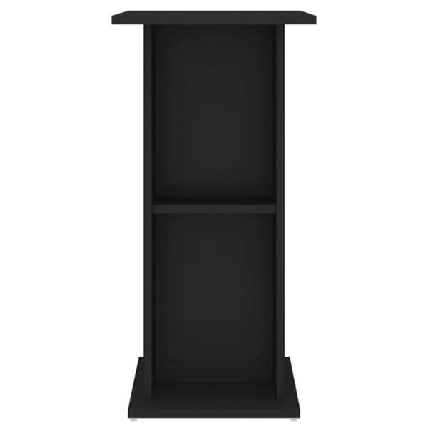 vidaXL akvariebord 60,5x36x72,5 cm konstrueret træ sort