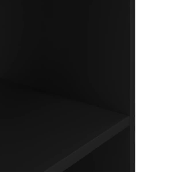 vidaXL akvariebord 60,5x36x72,5 cm konstrueret træ sort
