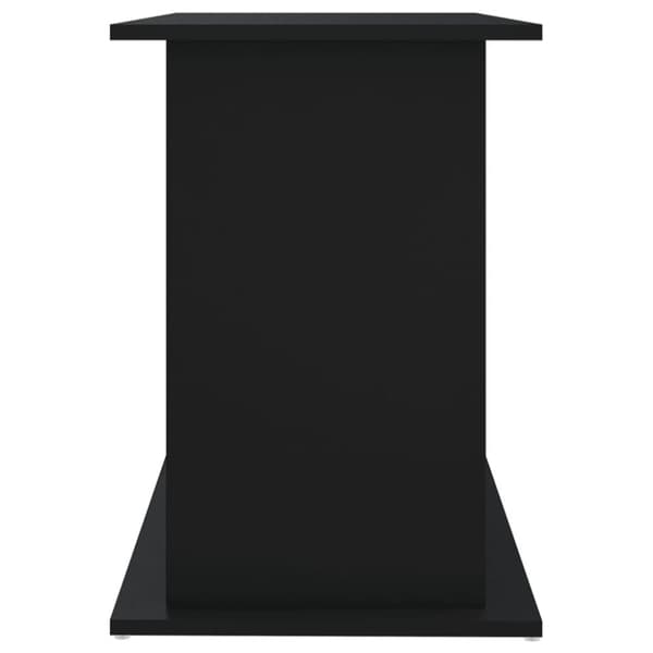 vidaXL akvariebord 101x41x58 cm konstrueret træ sort