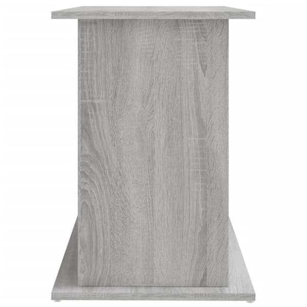 vidaXL akvariebord 101x41x58 cm konstrueret træ grå sonoma-eg