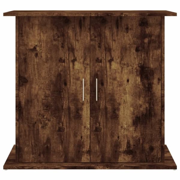 vidaXL Akvaarioteline savutammi 81x36x73 cm tekninen puu