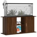 Miniatyrbilde 4 av 11: vidaXL Akvariumstativ brun eik 121x41x58 cm konstruert tre