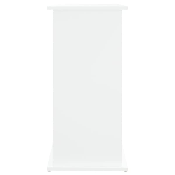vidaXL Akvariebänk vit 81x36x73 cm konstruerat trä
