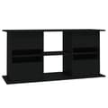 Miniatyrbilde 9 av 11: vidaXL Aquarium Stand Black 121x41x58 cm Engineered Wood
