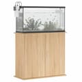 Miniatyrbilde 4 av 11: vidaXL Akvariumstativ sonoma eik 81x36x73 cm konstruert tre