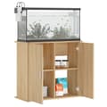 Miniatyrbilde 5 av 11: vidaXL Akvariumstativ sonoma eik 81x36x73 cm konstruert tre