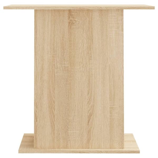 vidaXL Akvariebänk sonoma-ek 36x75x72,5 cm konstruerat trä