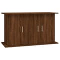 Miniatyrbilde 3 av 11: vidaXL Akvariumstativ brun eik 101x41x58 cm konstruert tre