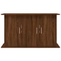 Miniatyrbilde 6 av 11: vidaXL Akvariumstativ brun eik 101x41x58 cm konstruert tre