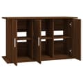 Miniatyrbilde 7 av 11: vidaXL Akvariumstativ brun eik 101x41x58 cm konstruert tre