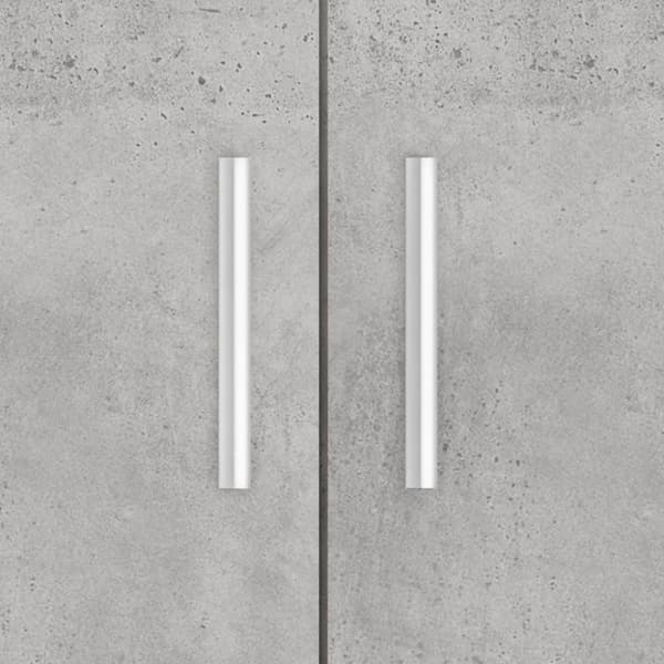 vidaXL Akvariumstativ betonggrå 101x41x58 cm konstruert tre