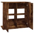 Miniatyrbilde 7 av 11: vidaXL Akvariumstativ røkt eik 81x36x73 cm konstruert tre