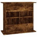 Miniatyrbilde 9 av 11: vidaXL Akvariumstativ røkt eik 81x36x73 cm konstruert tre