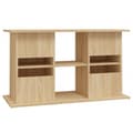 Miniatyrbilde 9 av 11: vidaXL Akvariumstativ sonoma eik 101x41x58 cm konstruert tre