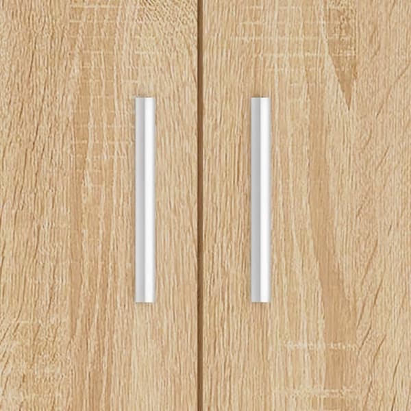 vidaXL Akvariumstativ sonoma eik 81x36x73 cm konstruert tre