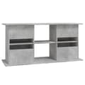 Pikkukuva 8 / 10: Akvaarioteline betoninharmaa 121x41x58 cm tekninen puu